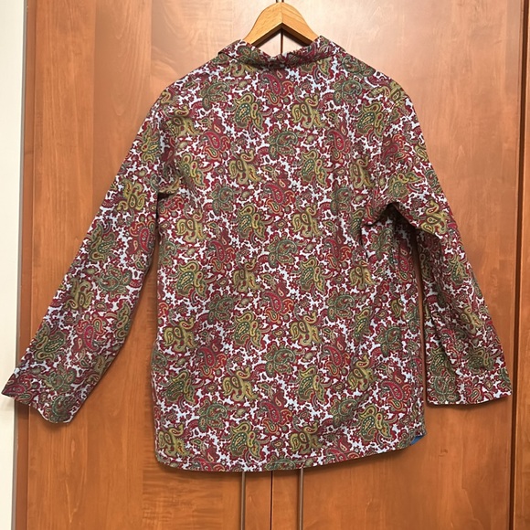 Vintage (unisex?) SEARS 100% cotton permaprest long sleeved shirt, size M, 38/40 - Picture 8 of 9